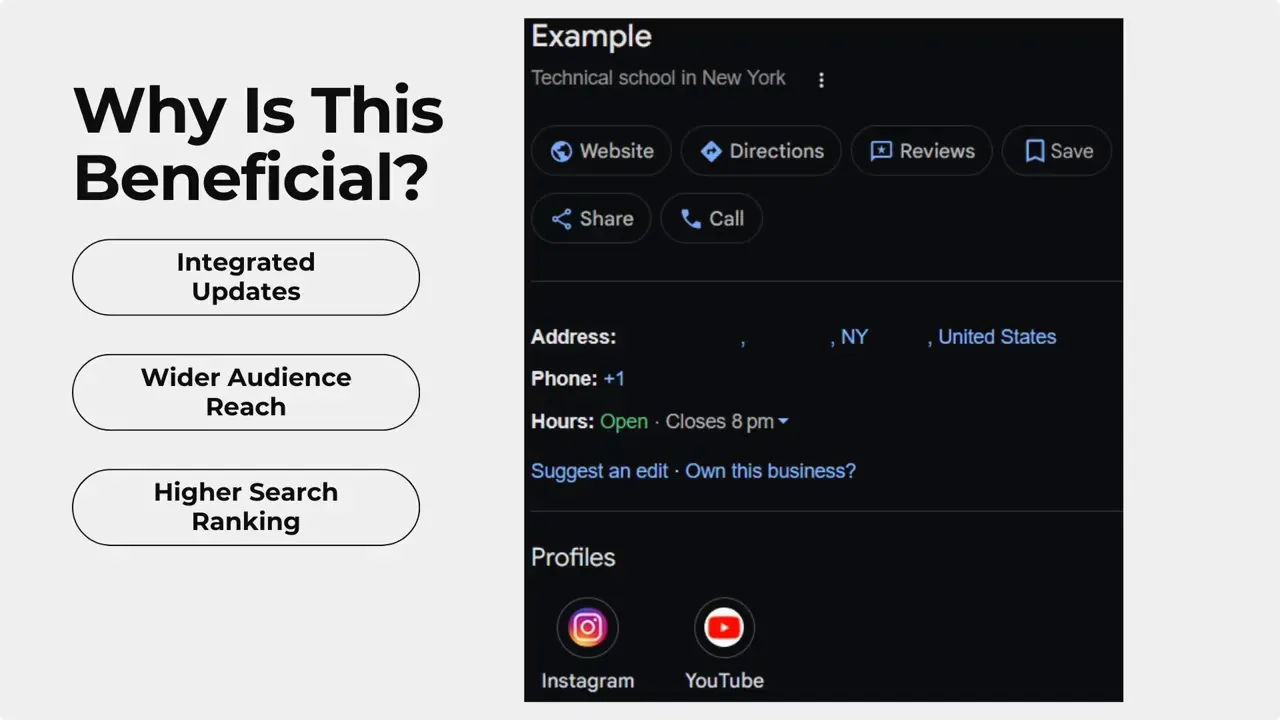 Benefit: reach a wider audience