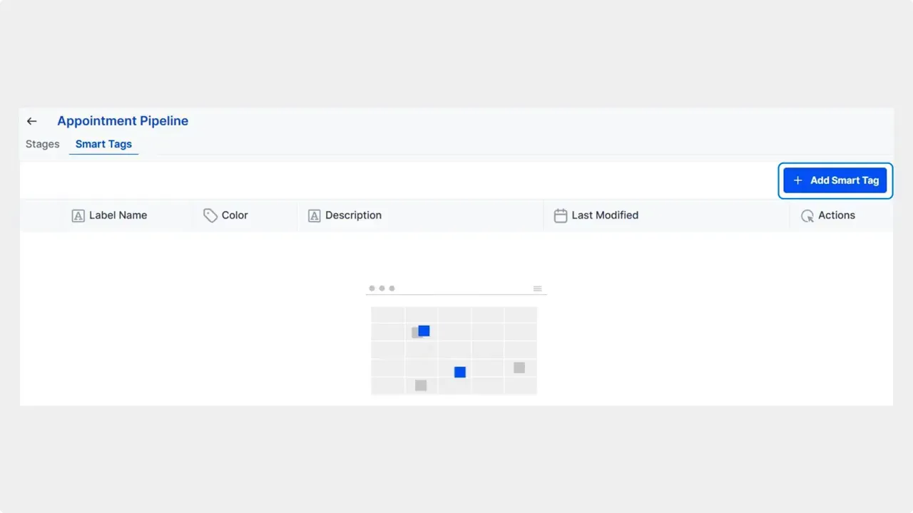 Pipelines edit mode with Smart Tags option visible