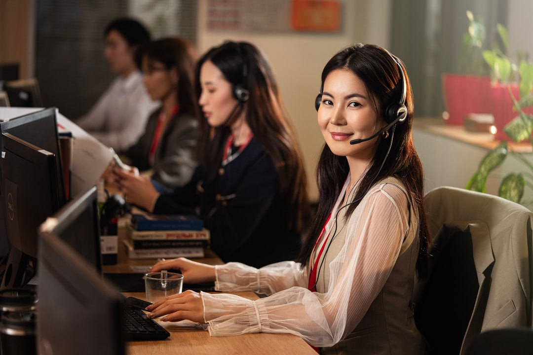 call center agent headset